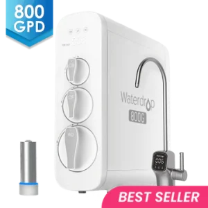 800 GPD Tankless RO System with UV Sterilizing Light - Waterdrop G3P800